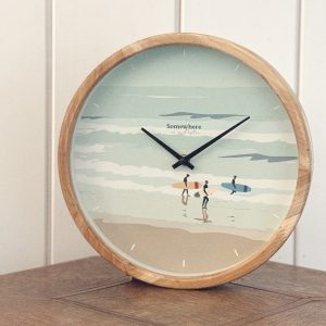 Horloge horaire Surfeurs