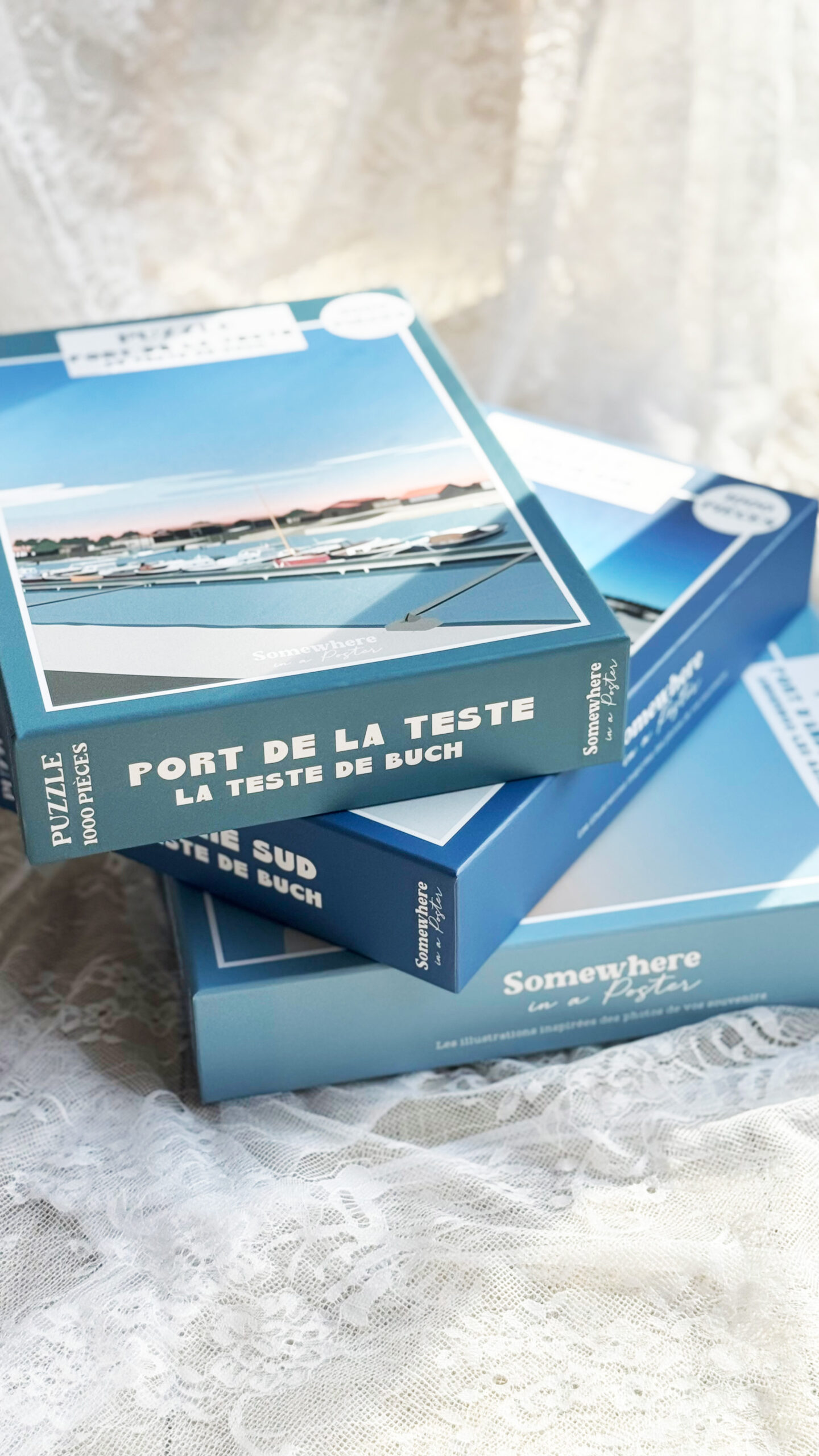 Puzzles 1000 pièces illustrés