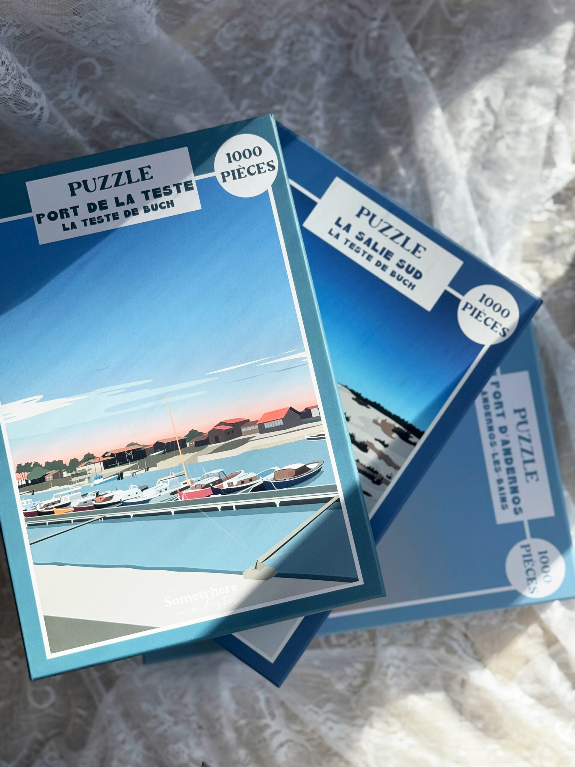 Puzzles 1000 pièces illustrés