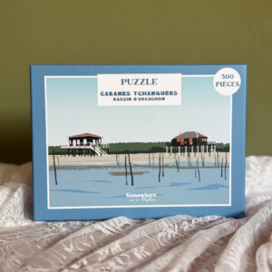 Puzzles 500 pièces Cabanes Tchanquées Bassin d'Arcachon
